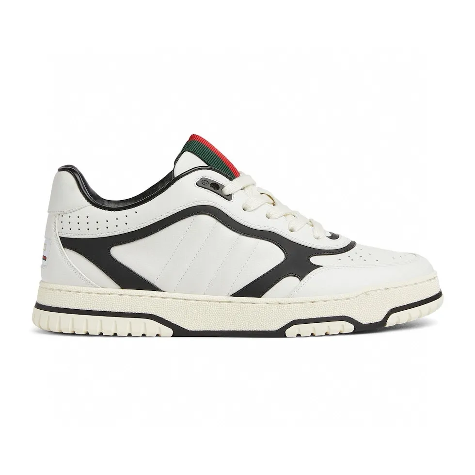 Men's shoes 💰p500 "GUCC*" Re series 👫 Couple style webbed leather sneakers, as the first sneakers created by Sabato De Sarno for Gucci, the Re-Web series reinterprets the brand's classic stripes, and sets off the modern silhouette design with bold and unique details. This shoe is crafted from iconic classic GG canvas and white leather. This new sneaker is ingeniously decorated with many of the brand's classic details, and is equipped with a bright red and green webbing tongue, which will make people fall in love at first sight. Women’s size 35-39. Men’s size 38-44